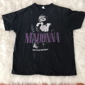 Vintage “Madonna Who’s That Girl” Tour Tee Shirt.